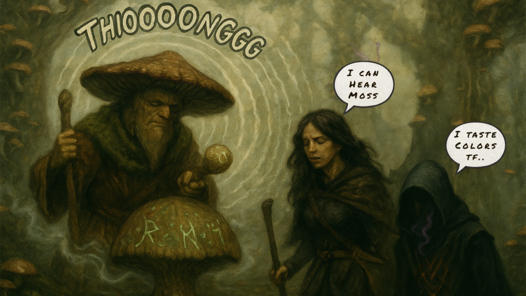 Mythical Bastards Comic Panel 3
